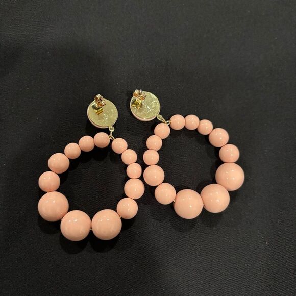 Sezane Pink Charlie Earrings - Nude (Pink) - Picture 3 of 6